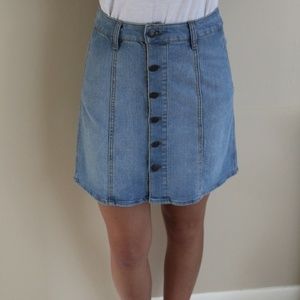 Denim skirt